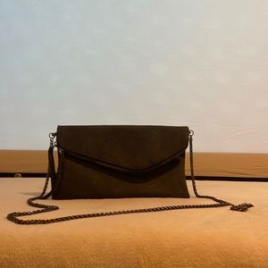 Grey Francesca’s cross body purse